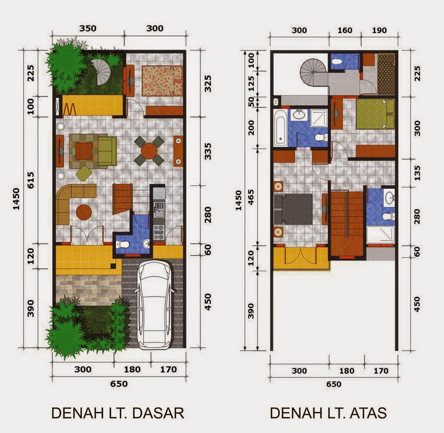 Desain Rumah Minimalis 1 Lantai Dan Denah - Gambar Foto Desain Rumah