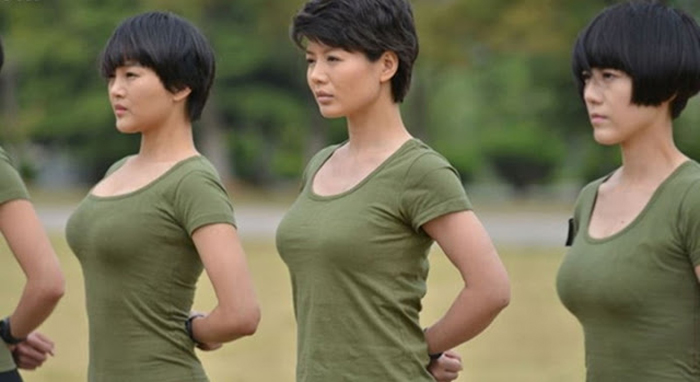 Tentara Perempuan China Tentara Perempuan China