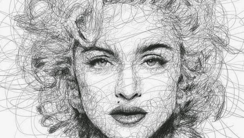 08-Madonna-Face-Malaysian-Artist-Vince-Low-Scribble-Dyslexia-www-designstack-co