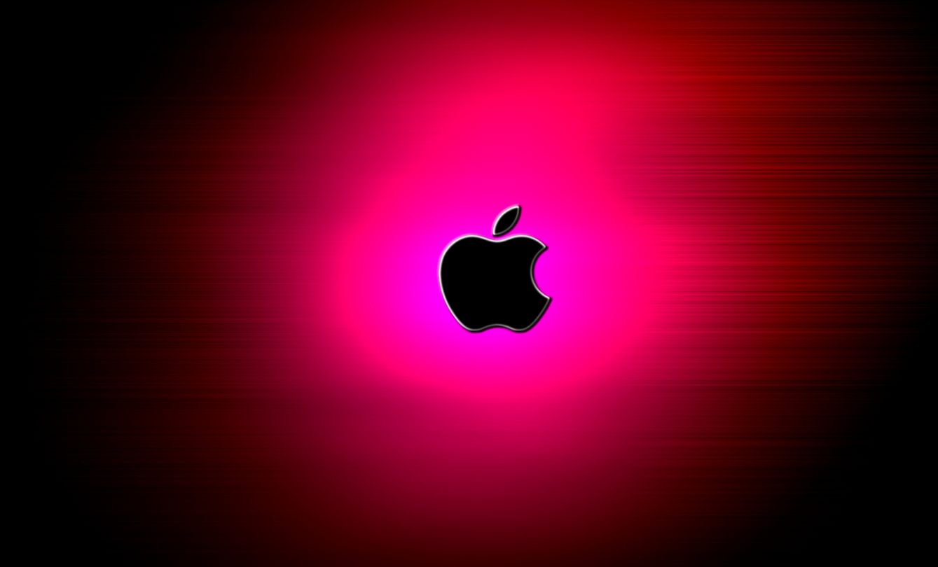 Pink Apple Logo Pink Apple Logo
