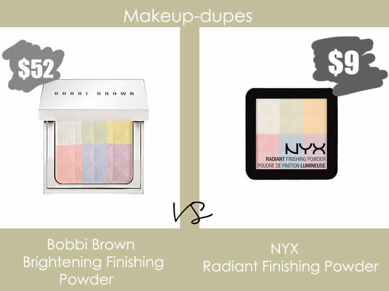 Makeup dupes Bobbi Brown finishing powder dupe