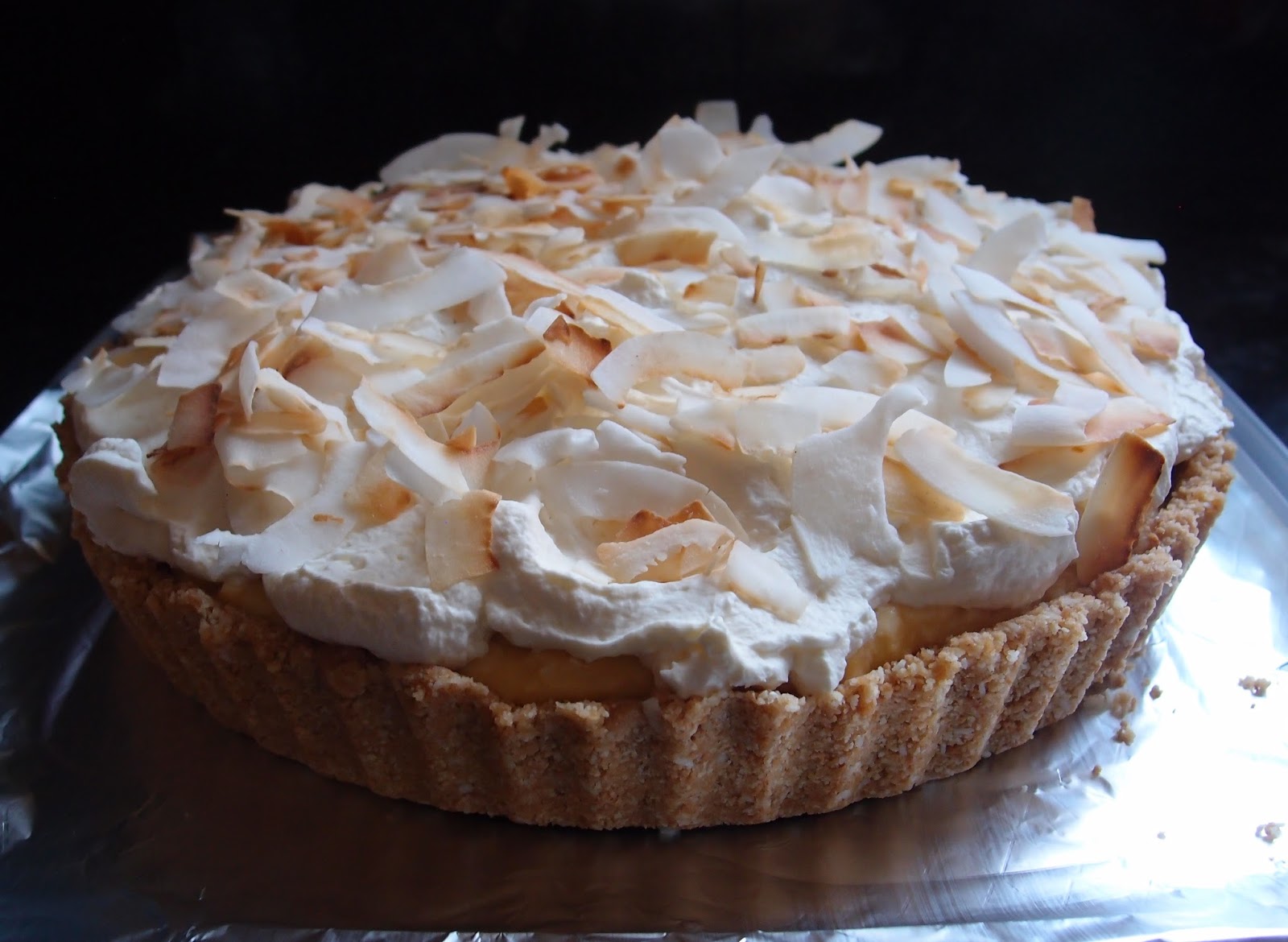 The Caked Crusader Coconut Cream tart