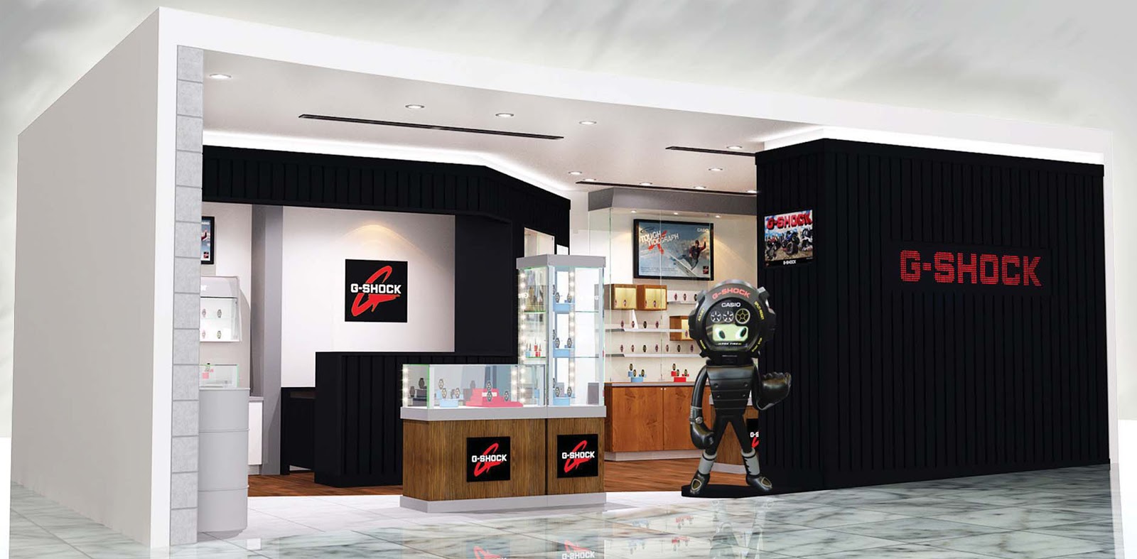 1st GShock Concept Store in Asia Huney'Z World
