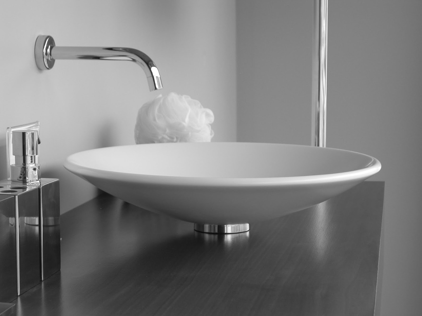Minosa The Kava Above counter basin made with Corian by Minosa