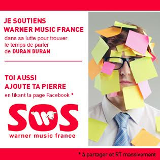 warner music france, arnaud lefeuvre, laurence delbasty, thierry chassagne, SOS warner music france, duran duran, paper gods, johnny hallyday, de l'amour, tenny, tal, keen'v, shy'm 