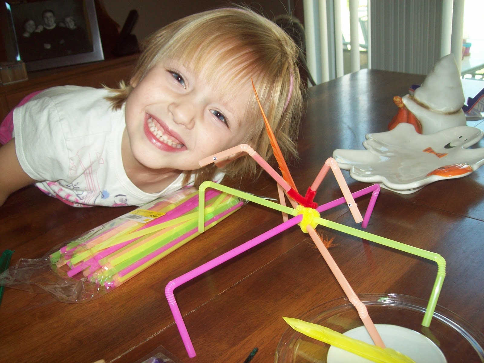 At Home with Allison Bendy Straws and Fuzzy Sticks