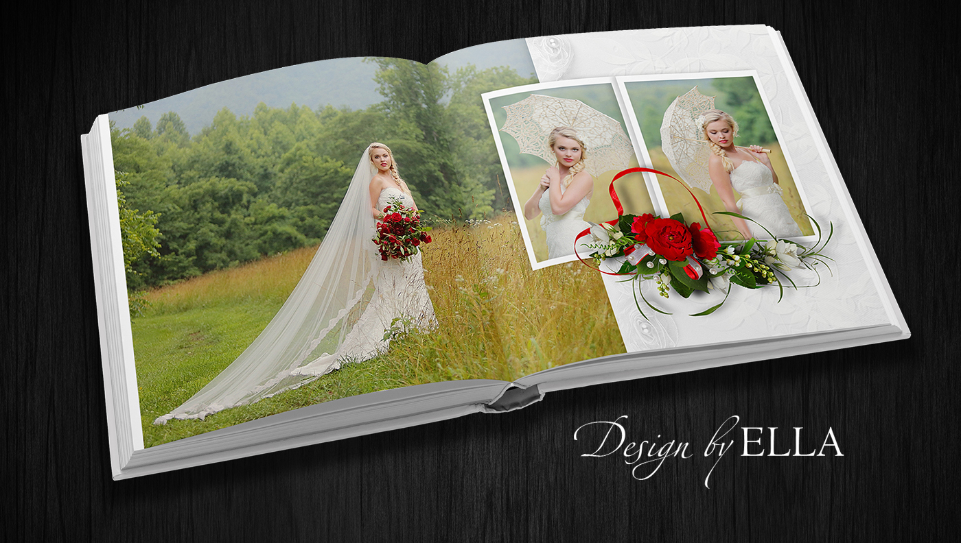 Свадебная фотокнига шаблон скачать