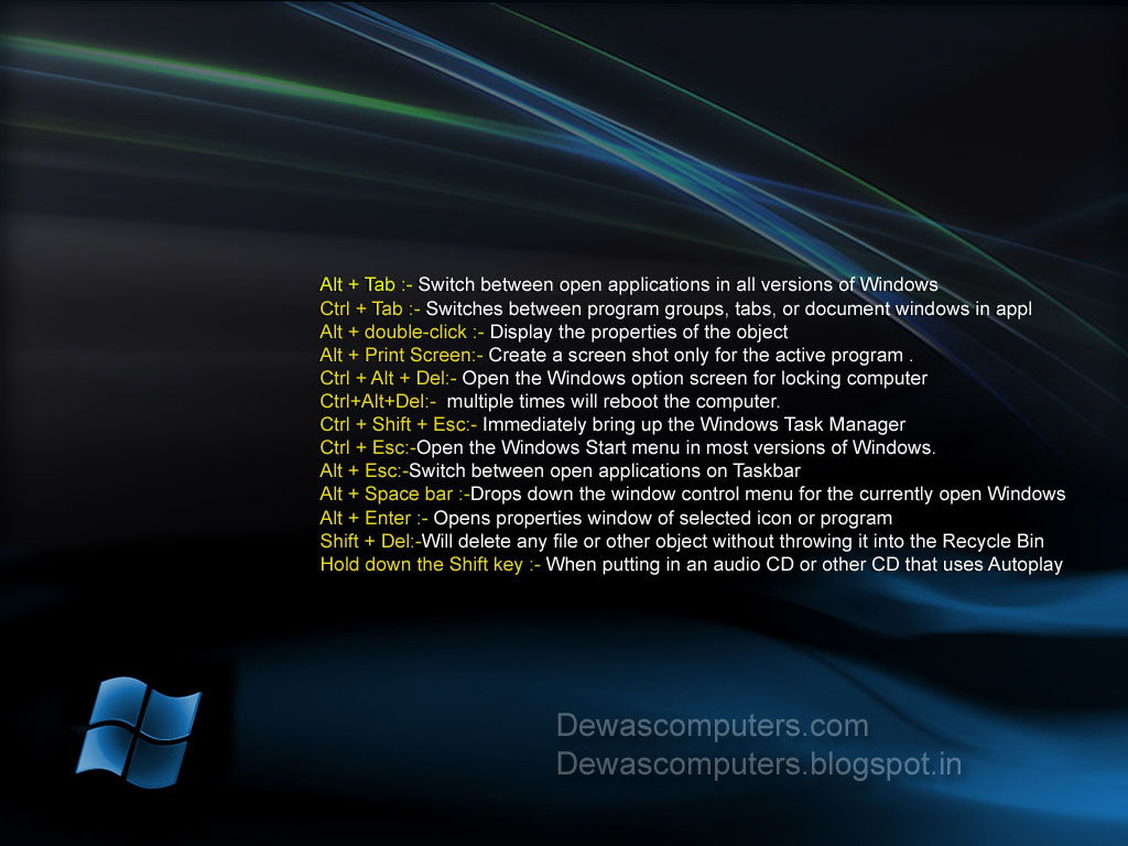 windows keyboard shortcuts switch between programs windows keyboard shortcuts switch between programs