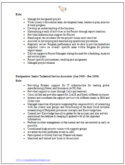 sample computer science resume