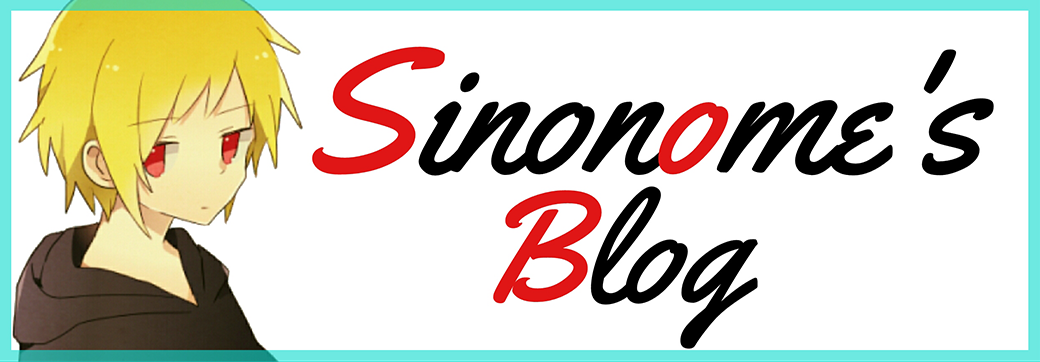 Sinonome's Blog