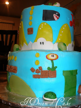 Mario Bros. cake