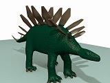 3ds max tutorial Stegosaurs