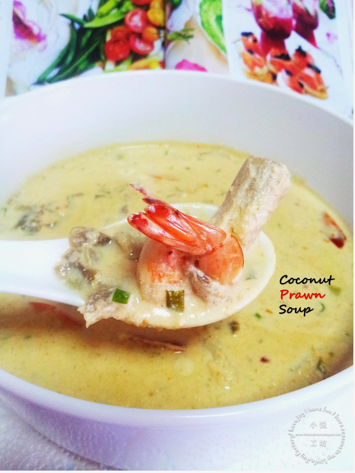 Little Joy Factory Coconut and Prawn Soup (Steamed)