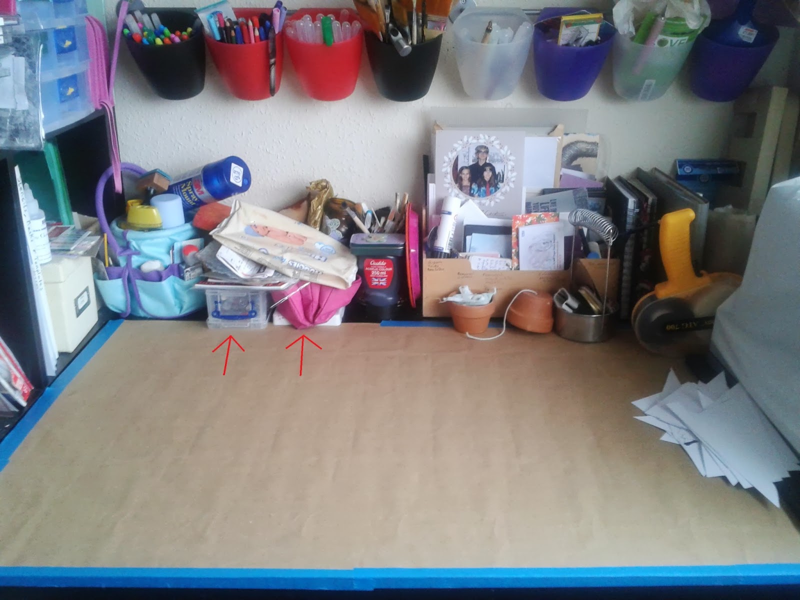 Aisling Beatha Home Made Pen Storage Unit