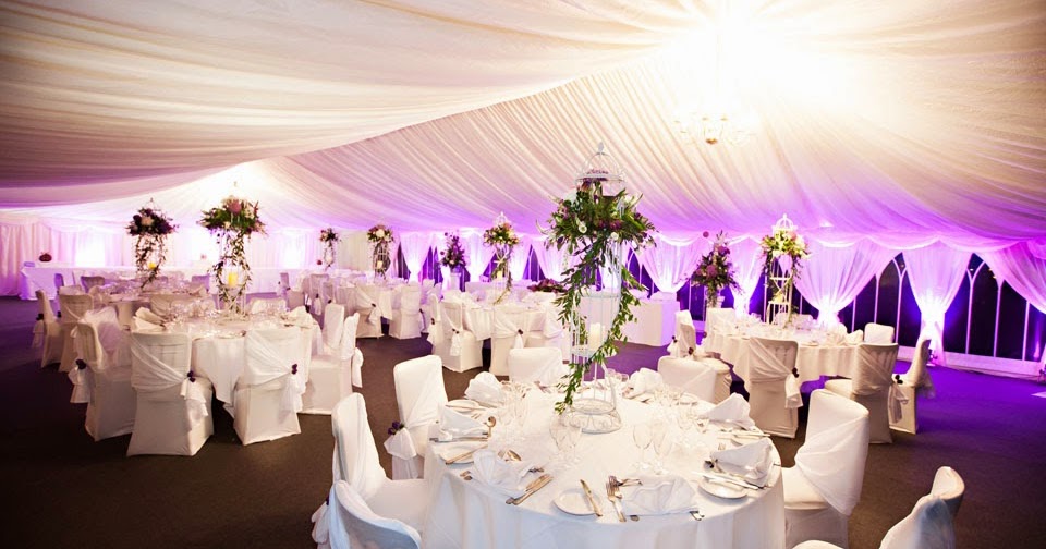 Ringwood Hall Hotel Summer garden marquee