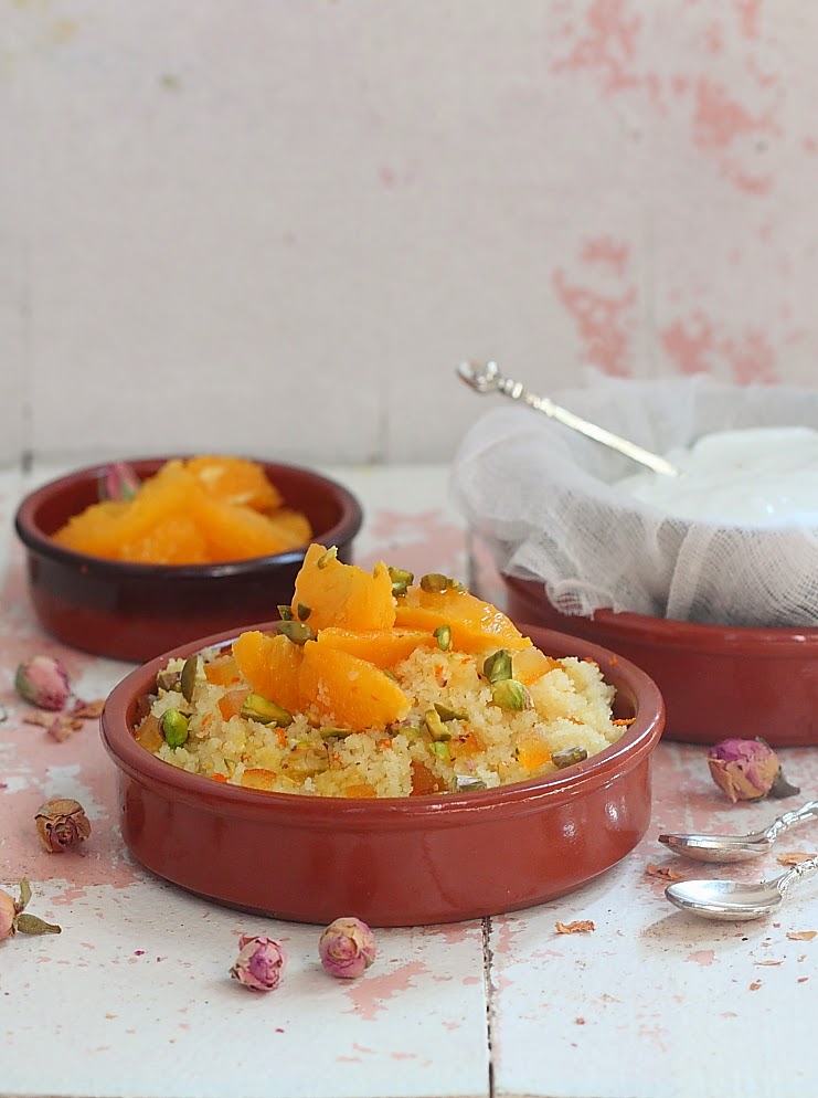 Couscous à l'orange