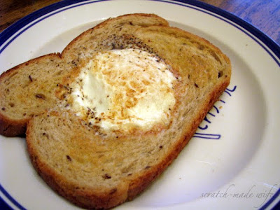 egg in a hole recipe