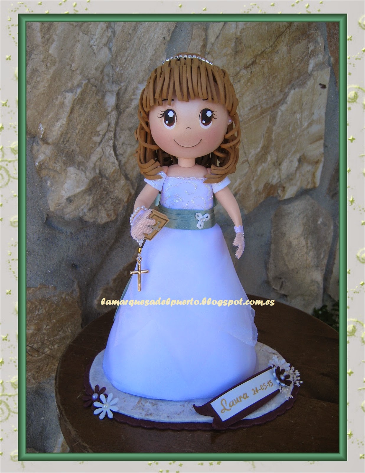 muñecas fofuchas comunion