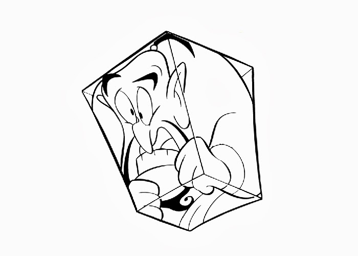 trapped genie coloring pages free coloring pages and coloring