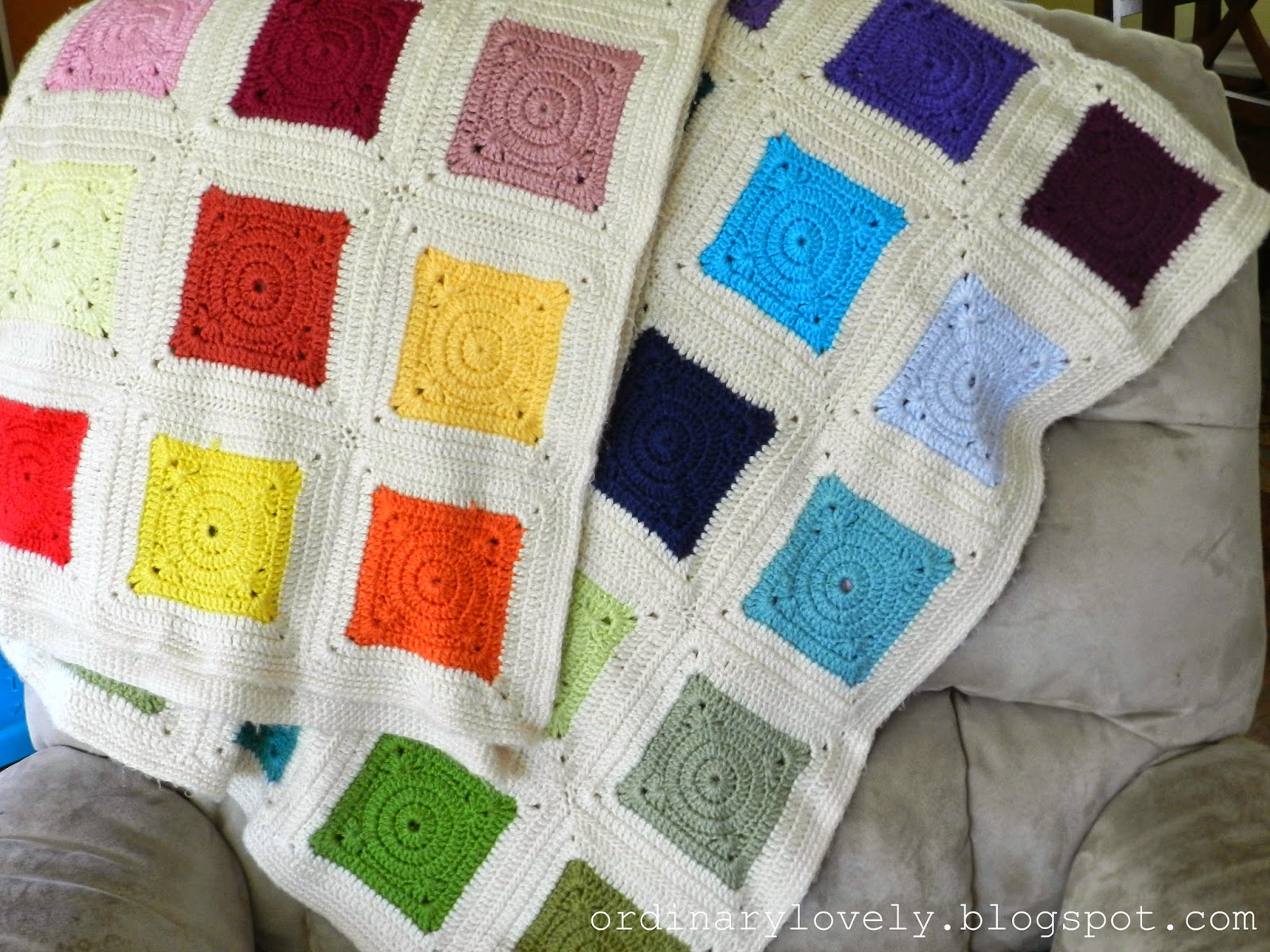 Ordinary Lovely Crochet Afghan Repair