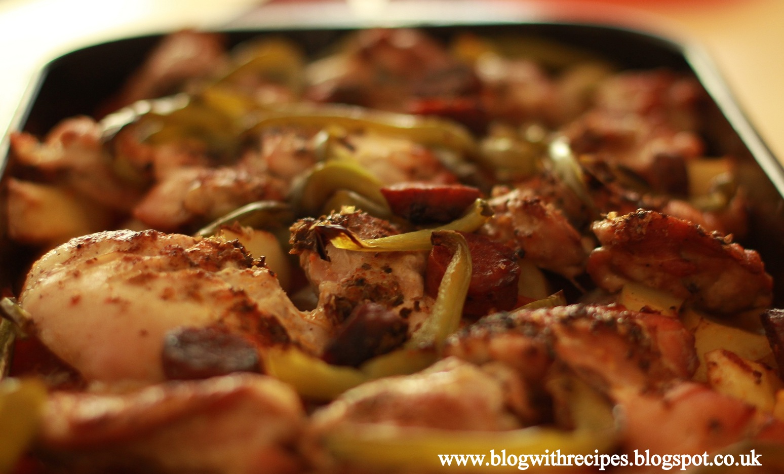 blog with recipes SPANISHSTYLE CHICKEN BAKE