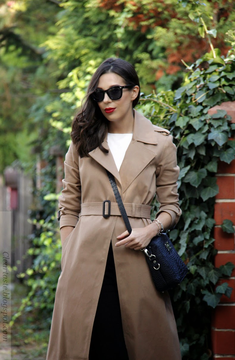 Zara long cotton trenchcoat Zara long cotton trenchcoat