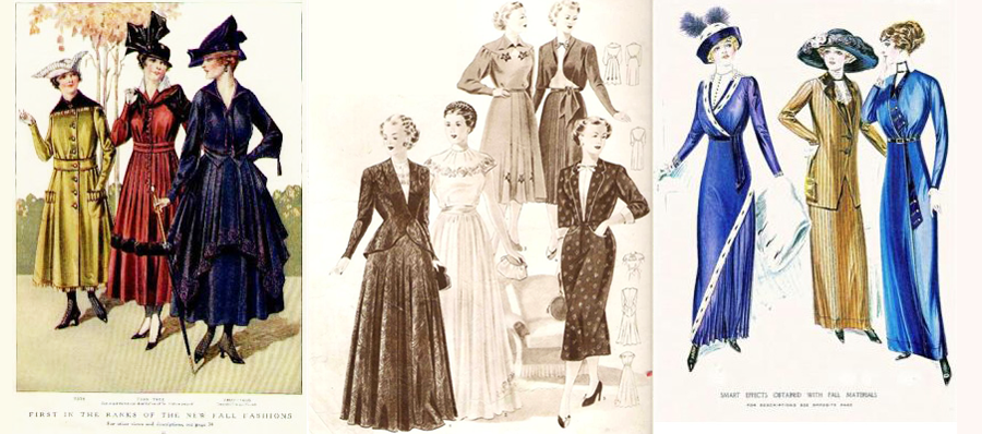 Блог Marina Sokalski (Марины Сокальски) : мода 1910 годов