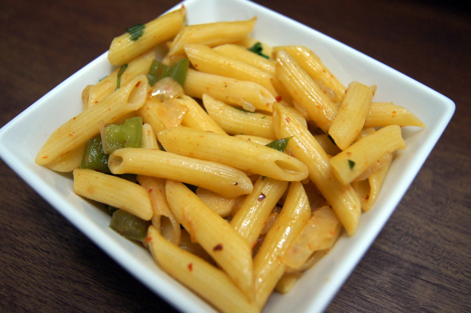 Simple Vegetarian Recipes Penne Aglio, Olio e Peperoncino
