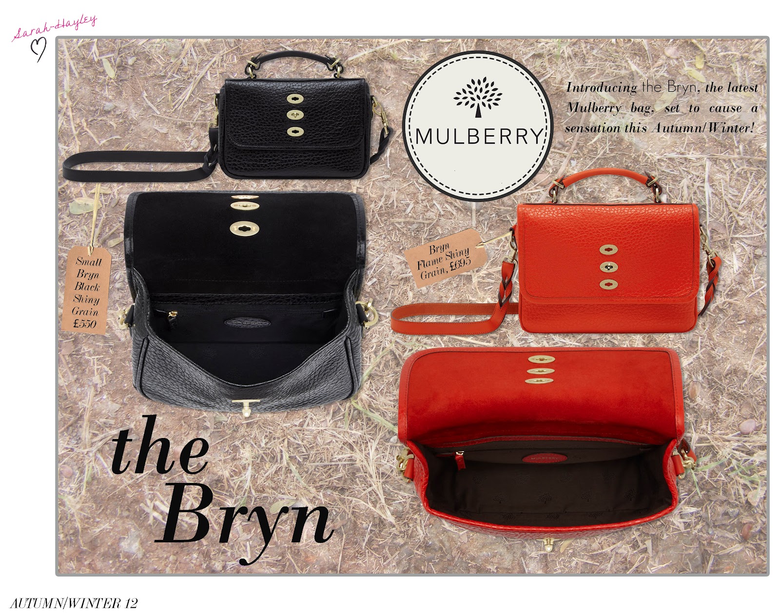 Handbag Crush - Introducing the New Mulberry Bryn - by Sarah 