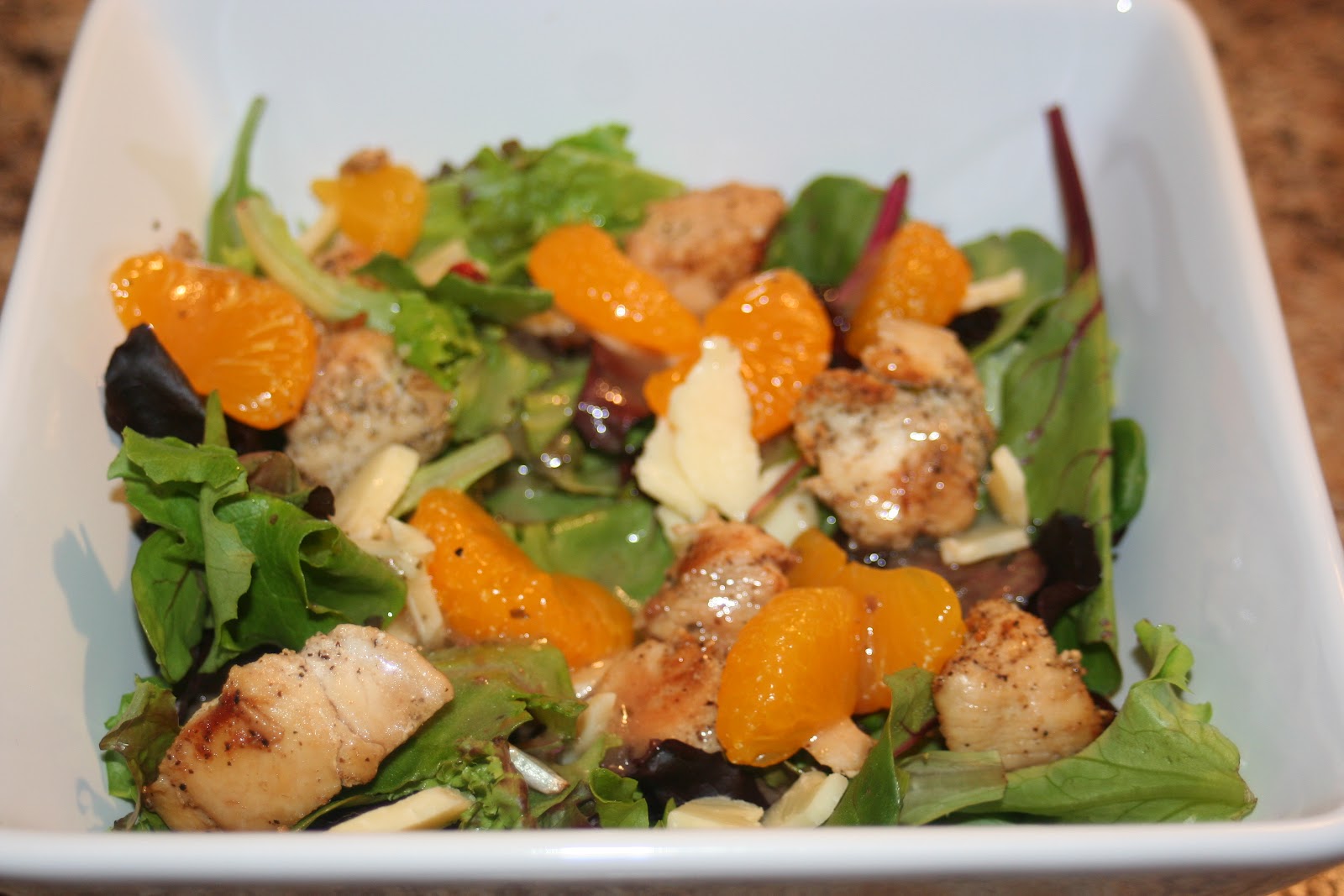 Recipes We Love Spring Mix, Mandarin Orange and Cranberry Salad
