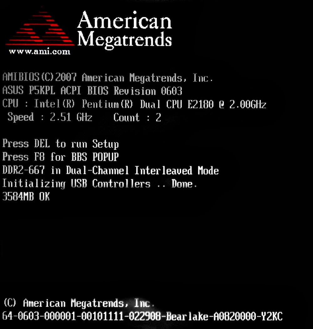 AMI BIOS