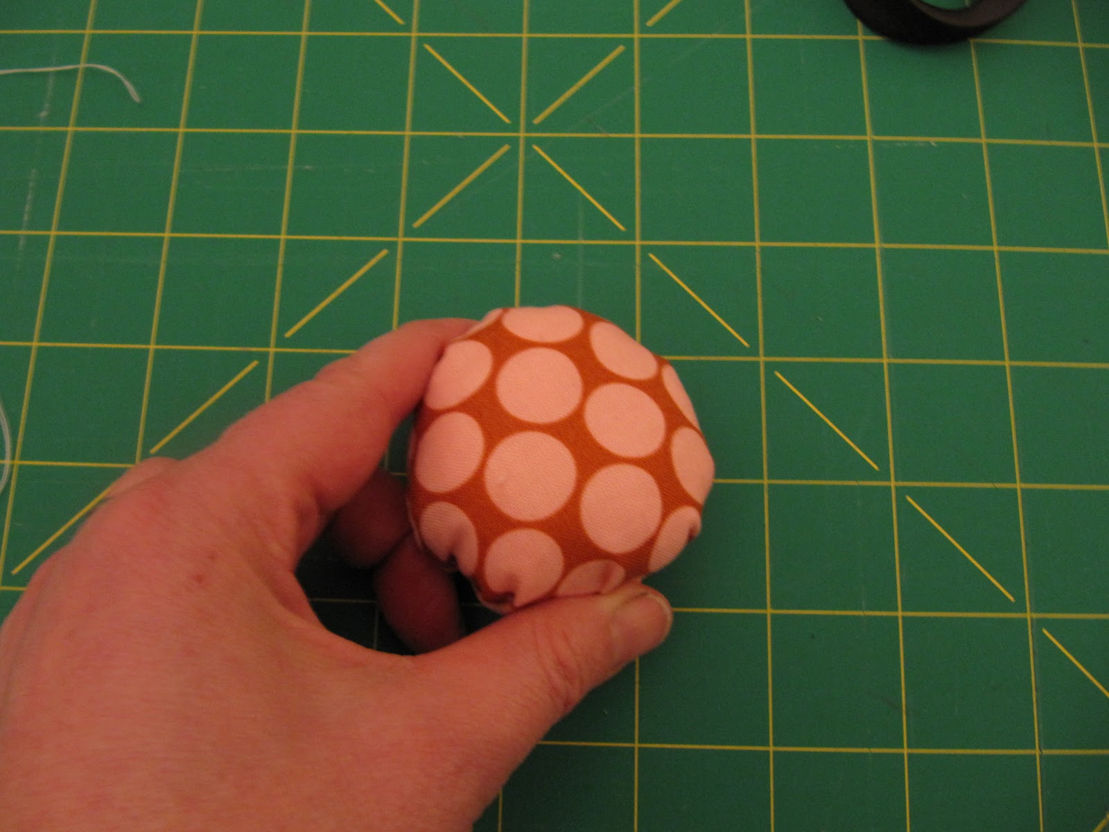 Knotted Cotton How to make a Fabric Origami Lotus Flower Pincushion