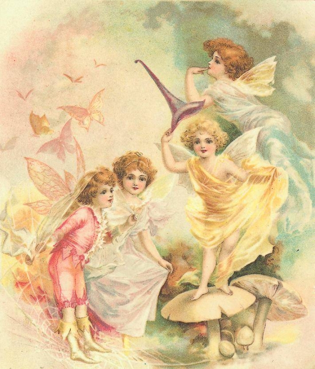 ArtSings1946: Vintage Fairies and a bit of Yeats