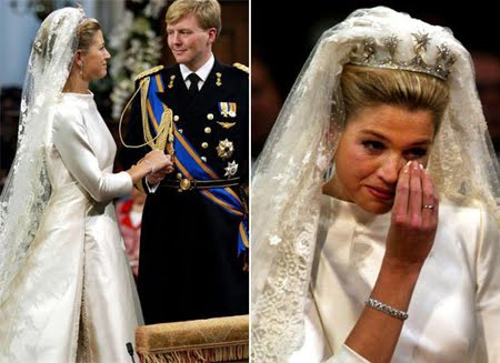 Холандската Принцеса Максима с булчинска рокля на Valentino Принцеса Максима булчинска рокля