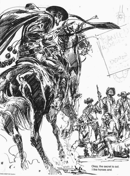 Sample page 2 of Neal Adams 2007 Sketchbook Convention Exclusive