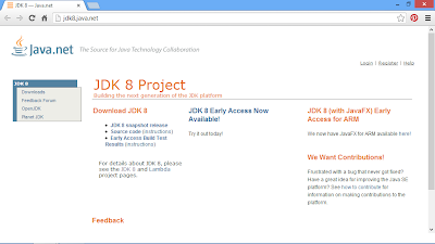 JDK 8 snapshots on java.net