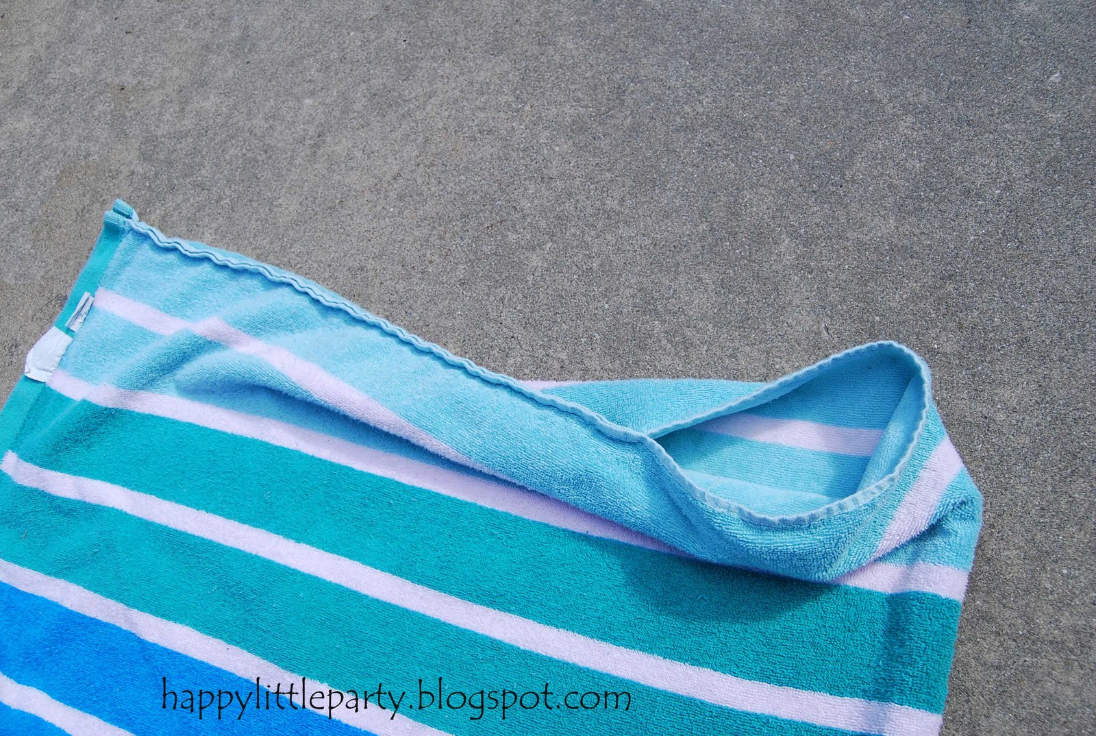 Happy Little Party Beach Towel Robes