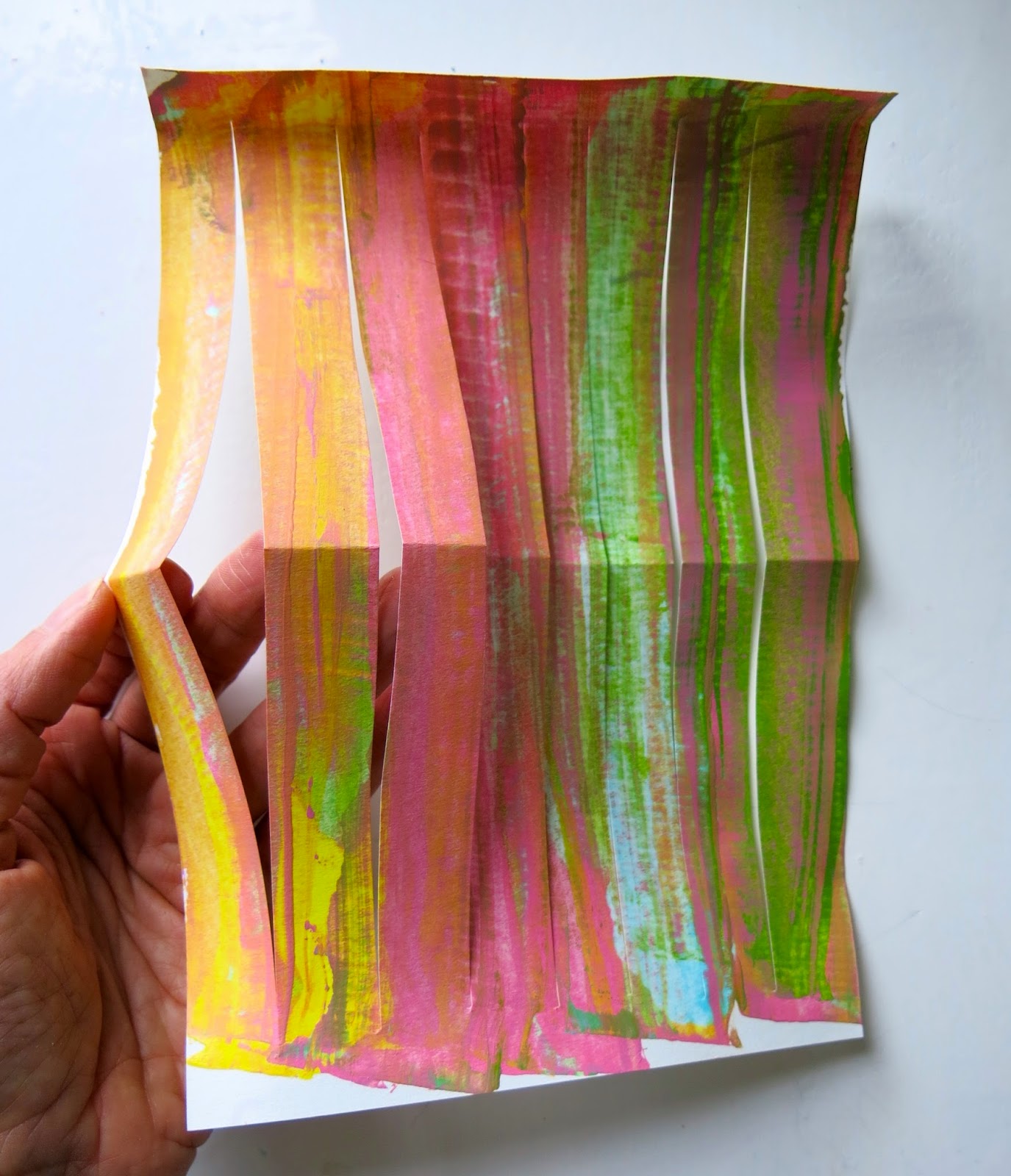 Cassie Stephens In the Art Room Paper Loom Weaving