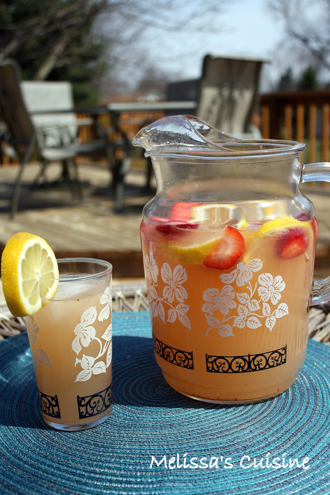 Melissa's Cuisine Peach Lemonade