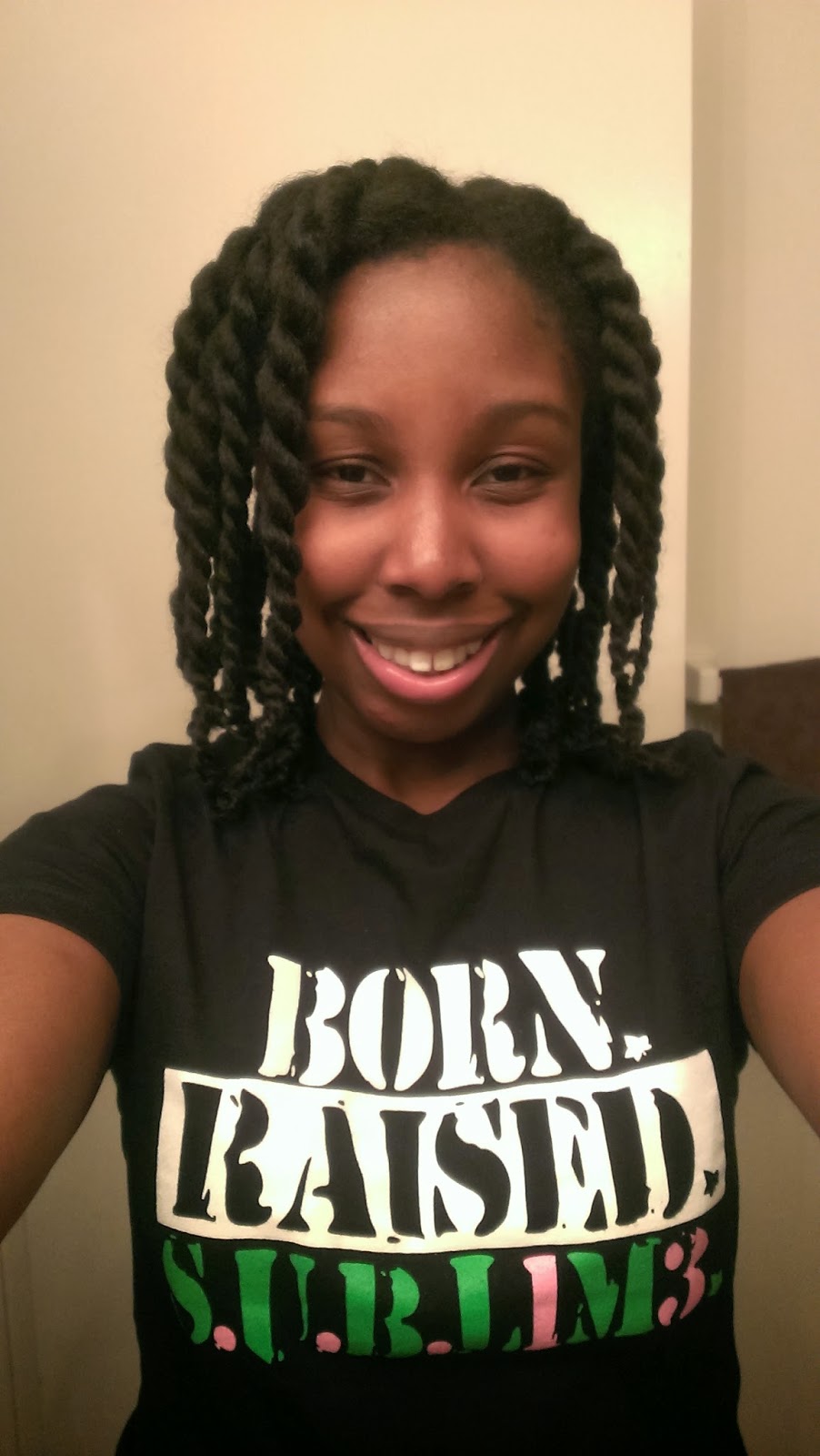Natural Hair Twistout On Blown Out Hair Classycurlies