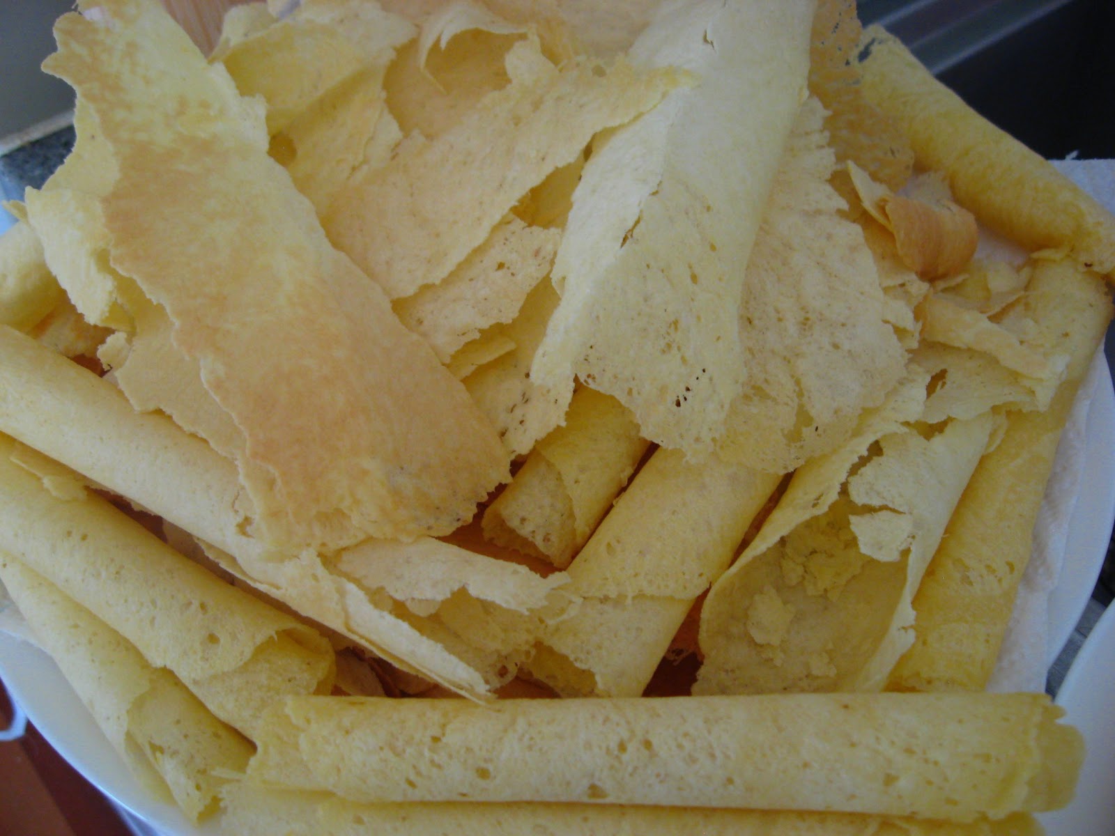 Egg Rolls Part 3 Recipe for Handmade Sweet Flaky Egg Rolls (手工蛋卷