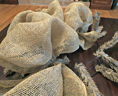 DIY Burlap Witch Wreath