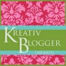 My Kreativ Blogger Award