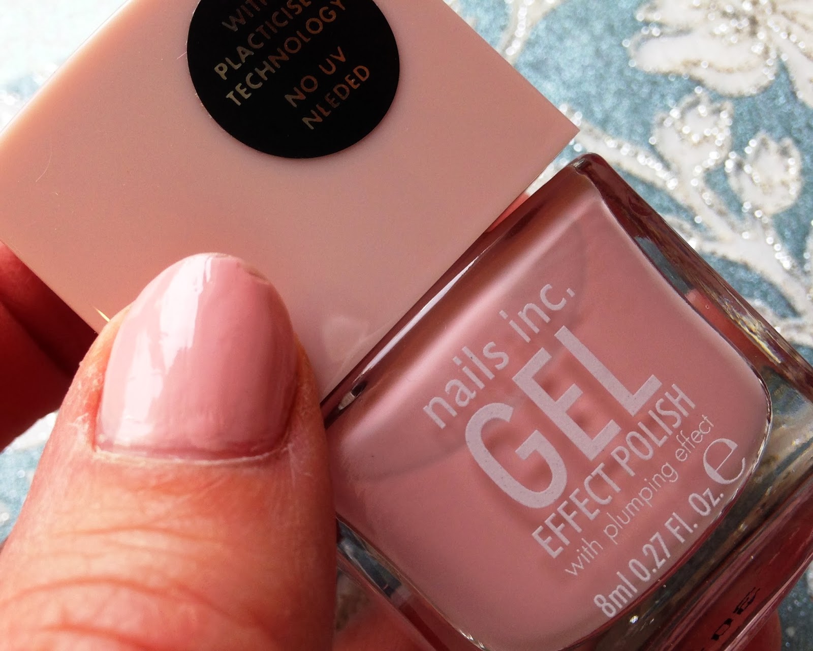 Moonstone & May Nails Inc gel effect nail polish Mayfair Lane