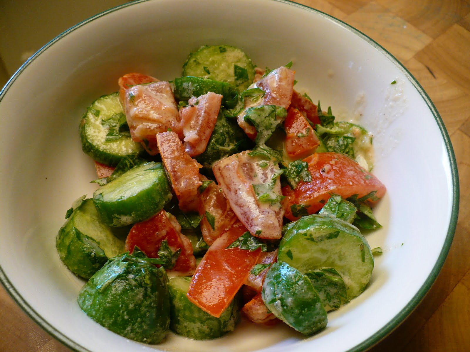 Coffee Tea Books and Recipes Jerusalem Salad