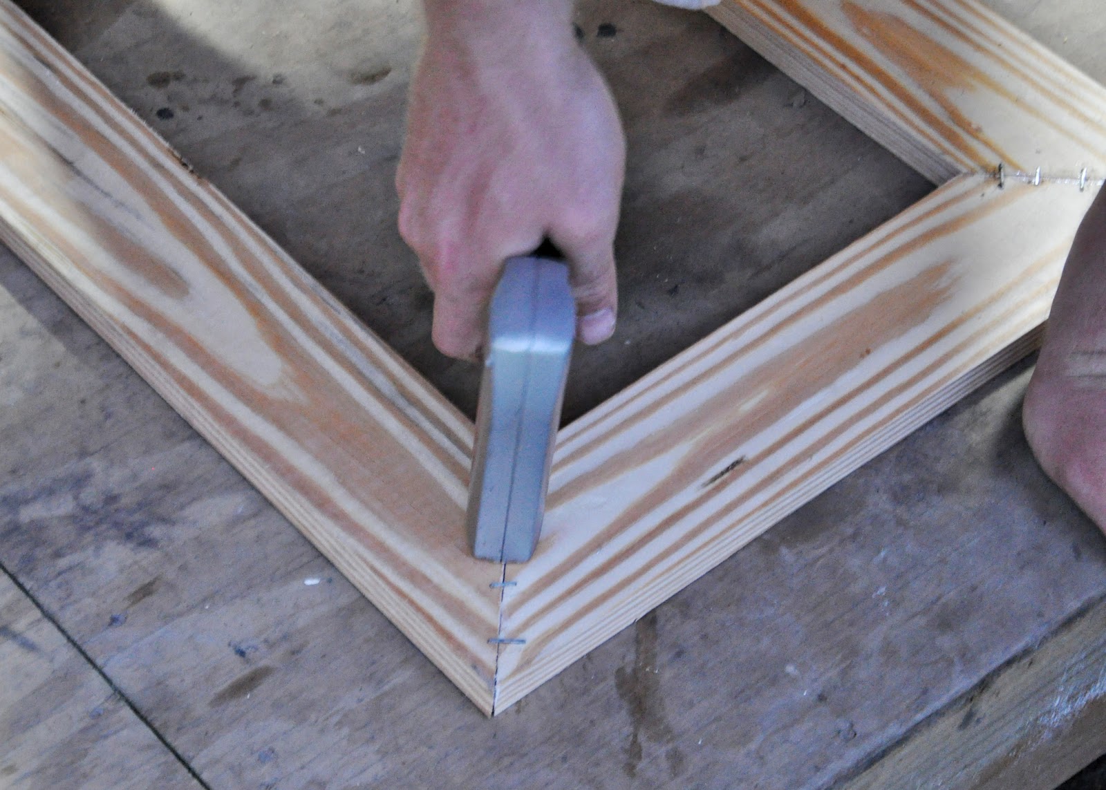 me & j... the everday DIY Full Length Mirror & Floor Vase