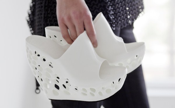 3d printed beautiful shoes