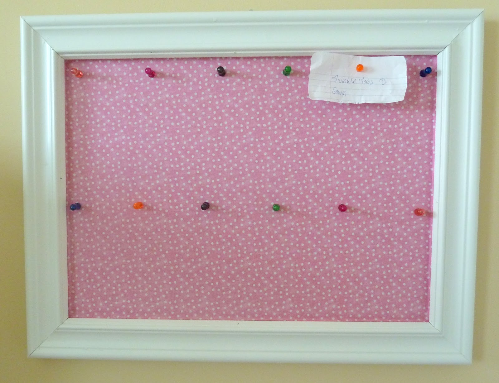 Super Cute Bulletin Board MakeOver
