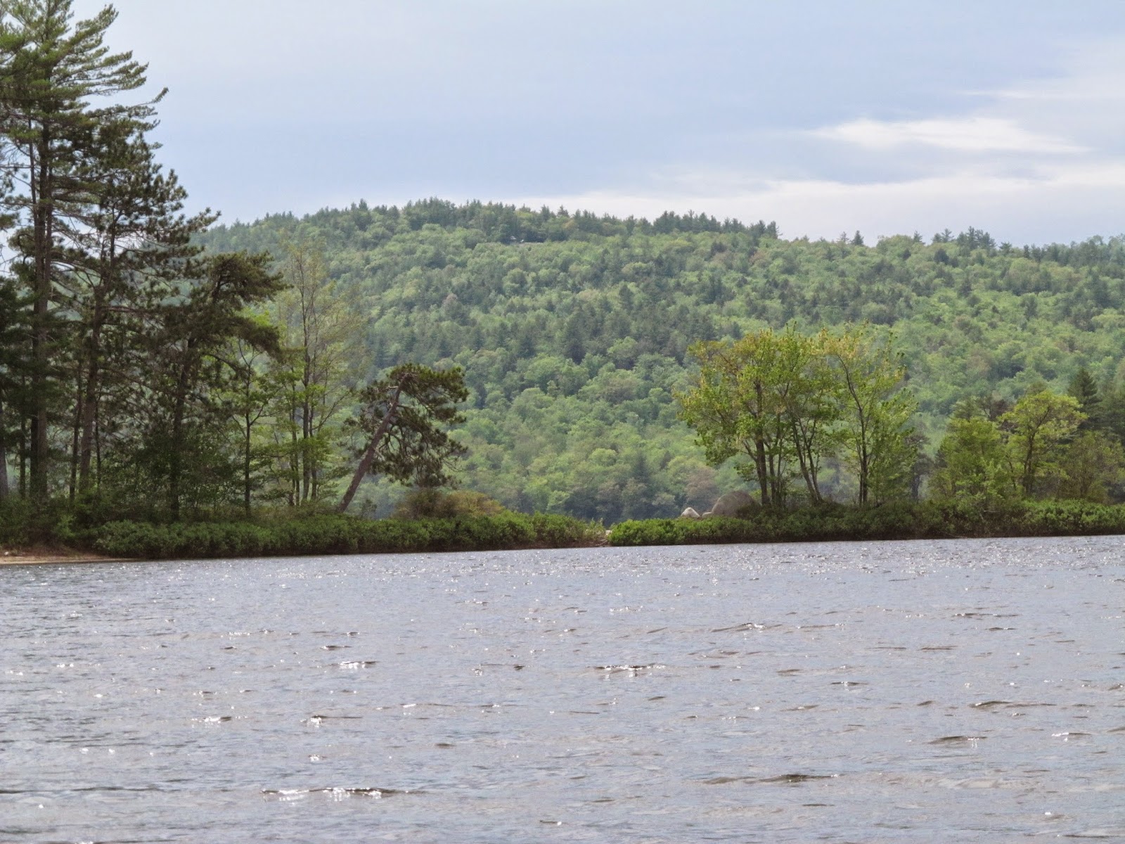 Recreational Kayaking in Maine Hancock Pond, West Sebago, Maine