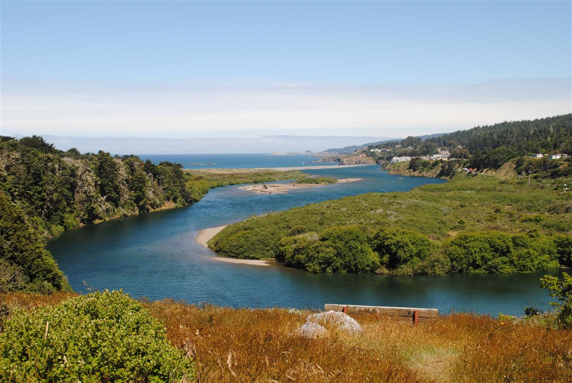 Mendonoma Sightings The Gualala River is finally closed off to the